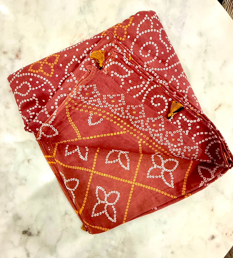 Muslin Saree (Bagru pnt)