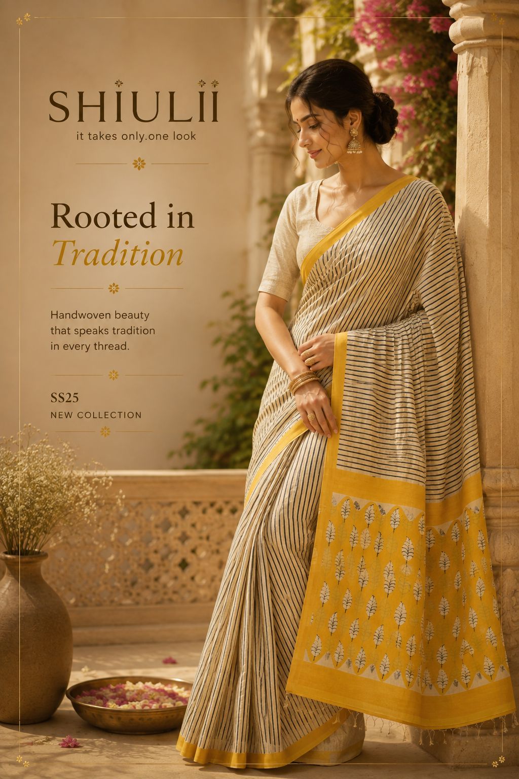 Soft cotton saree