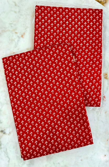 Cotton Chanderi Saree with Geecha Border